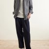 Sheldon Camp-Collar Virgin Wool, Silk and Linen-Blend Suit Jacket - OU Sheldon Camp-Collar Virgin Wool, Silk and Linen-Blend Suit Jacket - OU