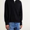 Bene Merino Wool Half-Zip Polo Shirt - FR Bene Merino Wool Half-Zip Polo Shirt - FR