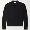 Bene Merino Wool Half-Zip Polo Shirt Bene Merino Wool Half-Zip Polo Shirt