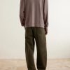 Bene Merino Wool Half-Zip Polo Shirt - BK Bene Merino Wool Half-Zip Polo Shirt - BK