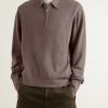 Bene Merino Wool Half-Zip Polo Shirt - FR Bene Merino Wool Half-Zip Polo Shirt - FR