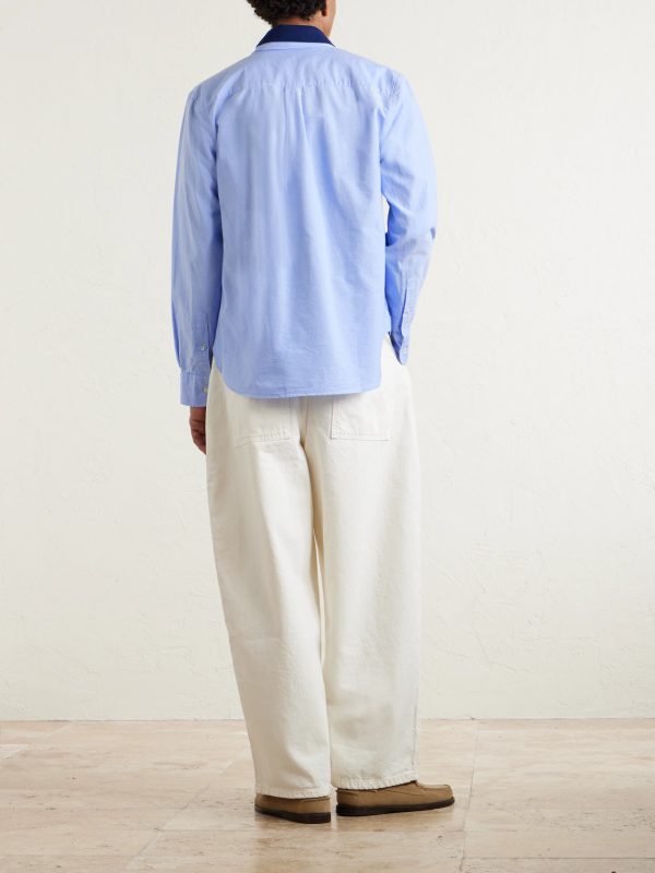 Button-Down Collar Cotton Oxford Shirt - BK Button-Down Collar Cotton Oxford Shirt - BK