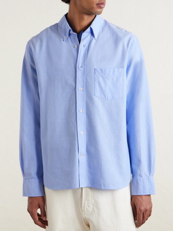 Button-Down Collar Cotton Oxford Shirt - FR Button-Down Collar Cotton Oxford Shirt - FR
