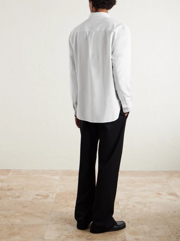 Button-Down Collar Cotton Oxford Shirt - BK Button-Down Collar Cotton Oxford Shirt - BK