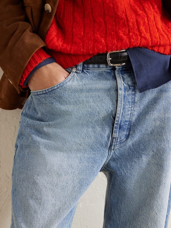 Straight-Leg Organic Jeans - CU