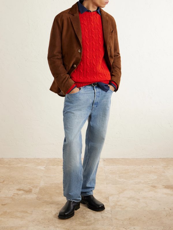 Straight-Leg Organic Jeans - OU