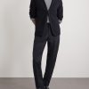 Drew Tapered Pleated Wool-Twill Trousers - OU Drew Tapered Pleated Wool-Twill Trousers - OU