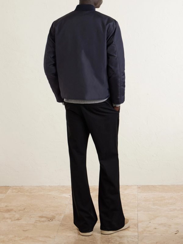 Shell Bomber Jacket - BK Shell Bomber Jacket - BK