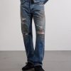 Kurdt Straight-Leg Distressed Jeans - FR