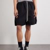 Long Boxers Butt Zipp Straight-Leg Cotton-Canvas Shorts - FR