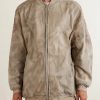 Jumbo Oversized Stone-Washed Denim Bomber Jacket - FR Jumbo Oversized Stone-Washed Denim Bomber Jacket - FR