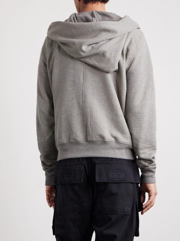 Mountain Zip-Up Cotton-Blend Hoodie - BK Mountain Zip-Up Cotton-Blend Hoodie - BK