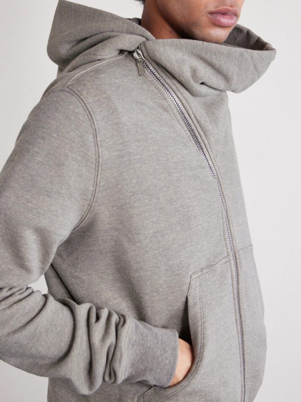 Mountain Zip-Up Cotton-Blend Hoodie - CU Mountain Zip-Up Cotton-Blend Hoodie - CU