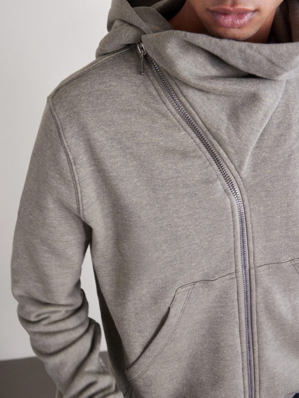 Mountain Zip-Up Cotton-Blend Hoodie - E1 Mountain Zip-Up Cotton-Blend Hoodie - E1