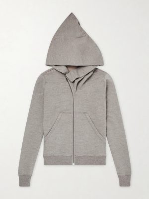 Mountain Zip-Up Cotton-Blend Hoodie