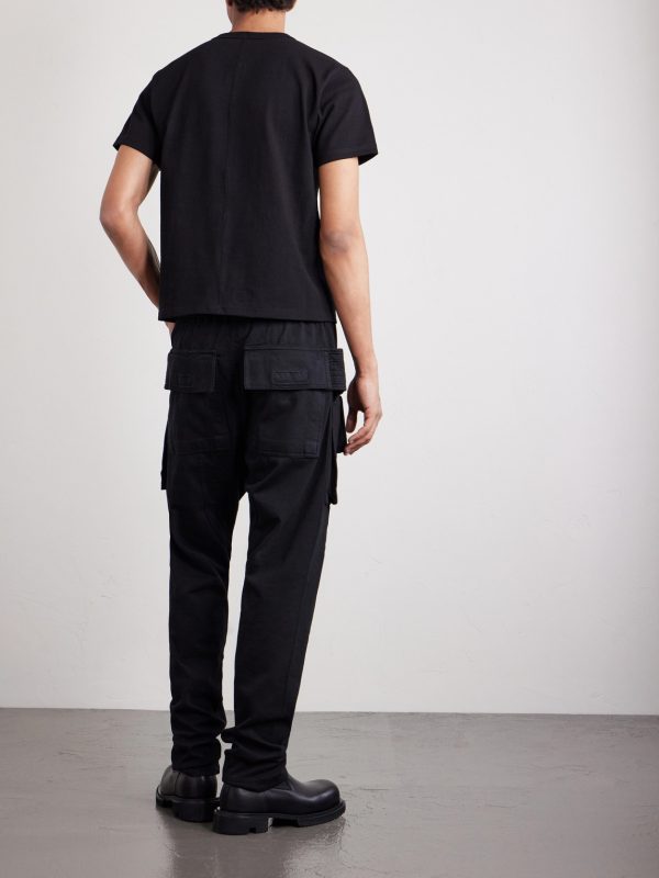 Creatch Tapered Cotton-Jersey Drawstring Cargo Trousers - BK Creatch Tapered Cotton-Jersey Drawstring Cargo Trousers - BK