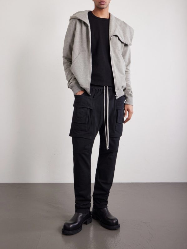 Creatch Tapered Cotton-Jersey Drawstring Cargo Trousers - OU Creatch Tapered Cotton-Jersey Drawstring Cargo Trousers - OU