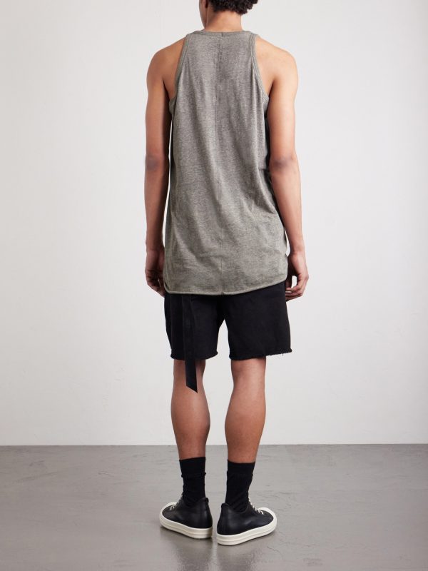 Cotton-Blend Jersey Tank - BK Cotton-Blend Jersey Tank - BK