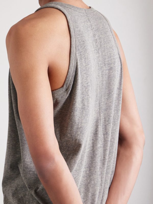 Cotton-Blend Jersey Tank - CU Cotton-Blend Jersey Tank - CU