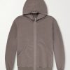 Jumbo Cotton-Jersey Zip-Up Hoodie Jumbo Cotton-Jersey Zip-Up Hoodie