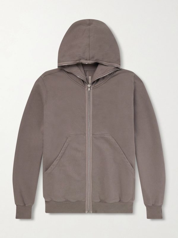 Jumbo Cotton-Jersey Zip-Up Hoodie Jumbo Cotton-Jersey Zip-Up Hoodie