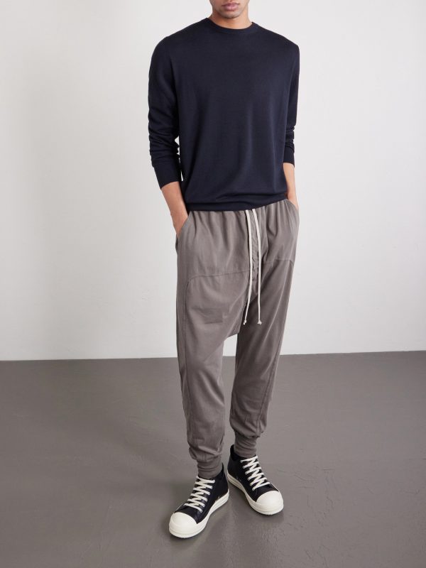 Prisoner Tapered Cotton-Jersey Sweatpants - OU Prisoner Tapered Cotton-Jersey Sweatpants - OU