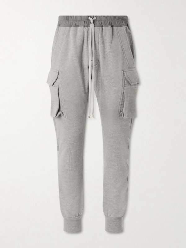 Mastodon Tapered Cotton-Blend Jersey Sweatpants Mastodon Tapered Cotton-Blend Jersey Sweatpants