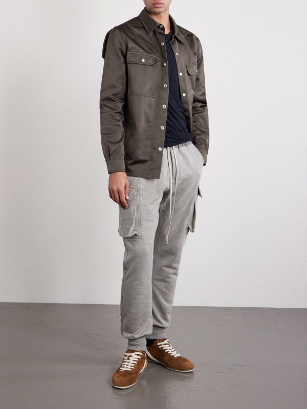 Mastodon Tapered Cotton-Blend Jersey Sweatpants - OU Mastodon Tapered Cotton-Blend Jersey Sweatpants - OU