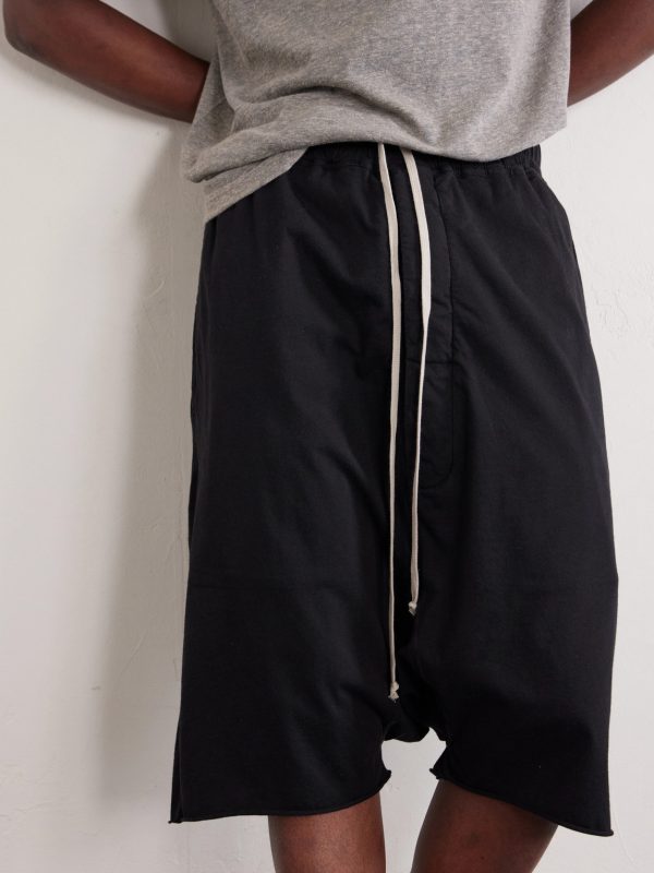 Straight-Leg Cotton-Jersey Shorts - CU Straight-Leg Cotton-Jersey Shorts - CU