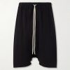 Straight-Leg Cotton-Jersey Shorts Straight-Leg Cotton-Jersey Shorts