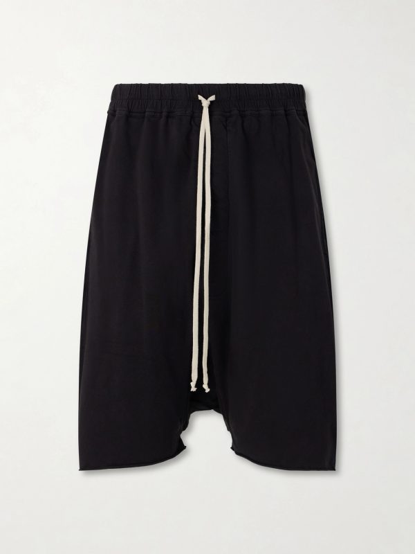Straight-Leg Cotton-Jersey Shorts Straight-Leg Cotton-Jersey Shorts