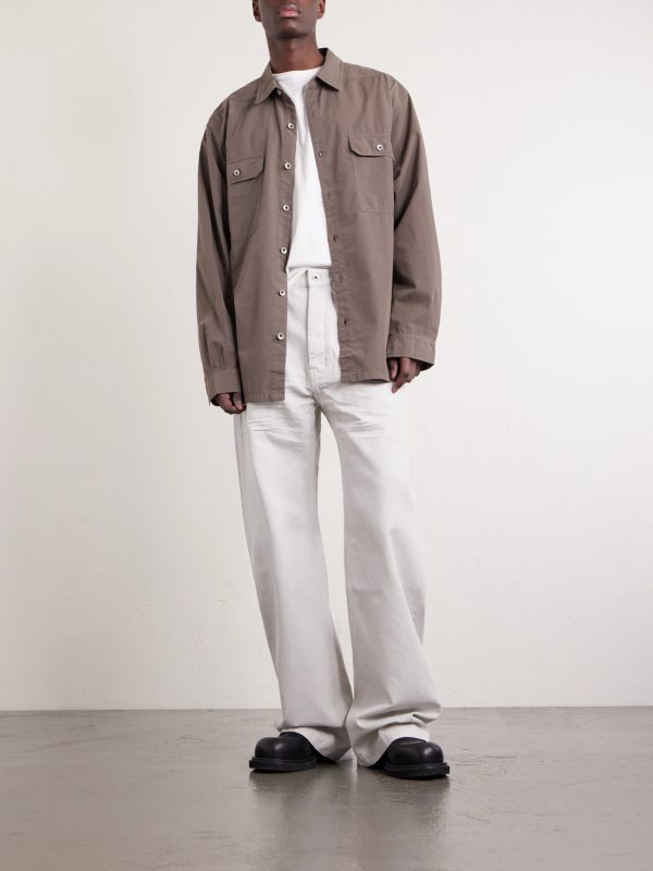 Jumbo Cotton-Ripstop Shirt - OU