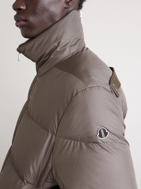 + Moncler Quilted Shell Down Jacket - CU