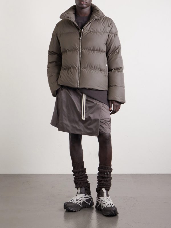 + Moncler Quilted Shell Down Jacket - OU