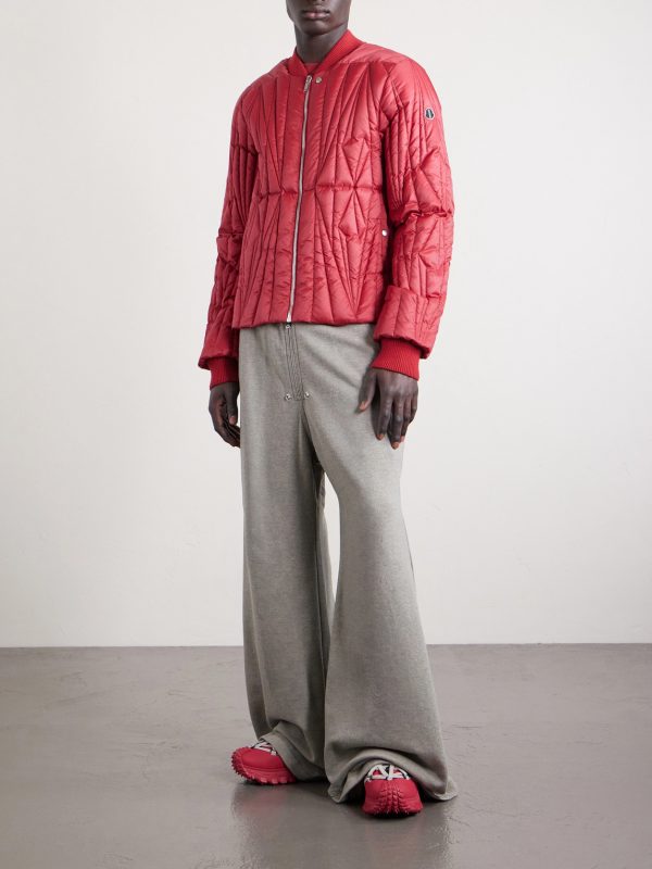 + Moncler Logo-Appliquéd Quilted Shell Down Jacket - OU + Moncler Logo-Appliquéd Quilted Shell Down Jacket - OU