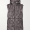 + Moncler Slim-Fit Logo-Appliquéd Quilted Shell Hooded Down Gilet