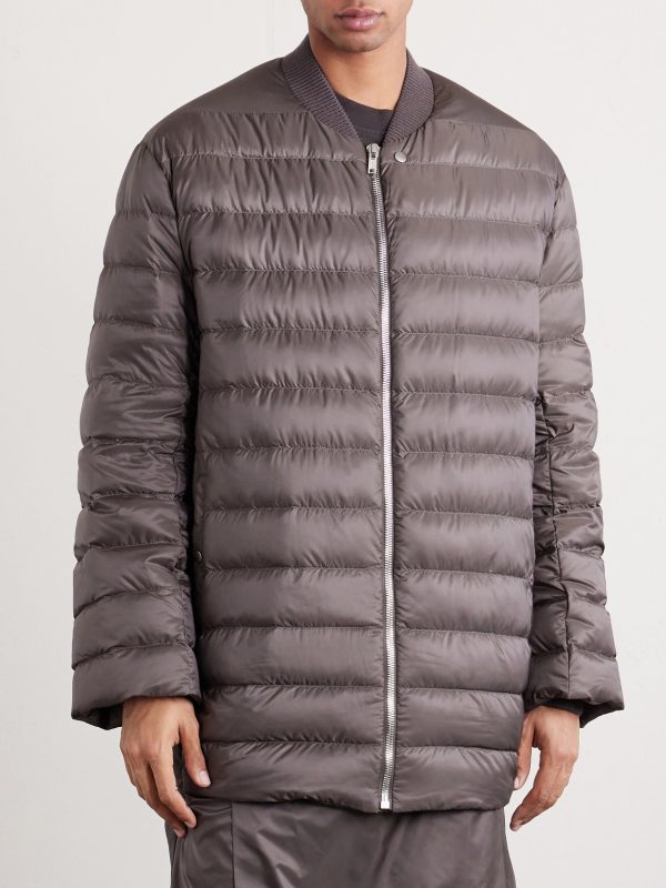 + Moncler Quilted Padded Shell Down Jacket - FR