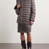 + Moncler Quilted Padded Shell Down Jacket - OU