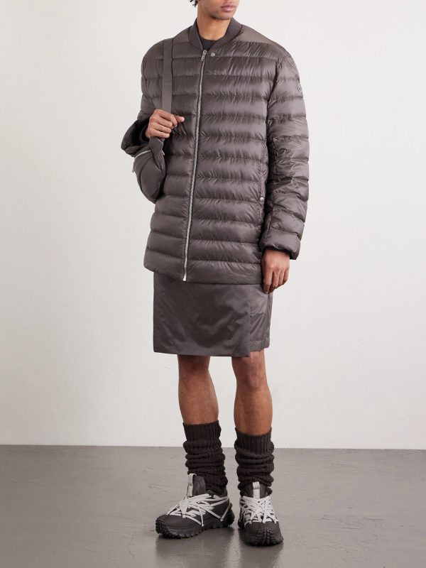 + Moncler Quilted Padded Shell Down Jacket - OU
