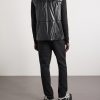 + Moncler Logo-Appliquéd Quilted Leather Gilet - BK + Moncler Logo-Appliquéd Quilted Leather Gilet - BK