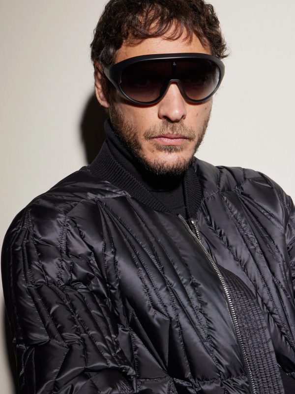 + Moncler D-Frame Acetate Sunglasses - BK