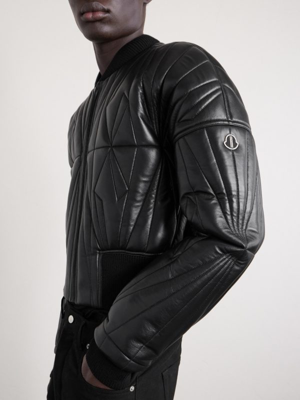 + Moncler Cropped Quilted Leather Jacket - CU + Moncler Cropped Quilted Leather Jacket - CU
