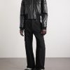 + Moncler Cropped Quilted Leather Jacket - OU + Moncler Cropped Quilted Leather Jacket - OU