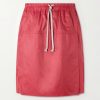 + Moncler Straight-Leg Shell Drawstring Shorts
