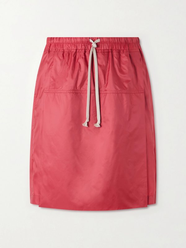 + Moncler Straight-Leg Shell Drawstring Shorts