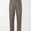 Motopants Straight-Leg Panelled Leather Trousers Motopants Straight-Leg Panelled Leather Trousers