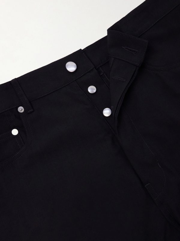 Geth Straight-Leg Virgin Wool Trousers - E1