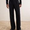 Geth Straight-Leg Virgin Wool Trousers - FR