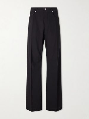 Geth Straight-Leg Virgin Wool Trousers Geth Straight-Leg Virgin Wool Trousers