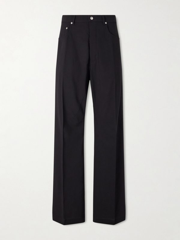 Geth Straight-Leg Virgin Wool Trousers